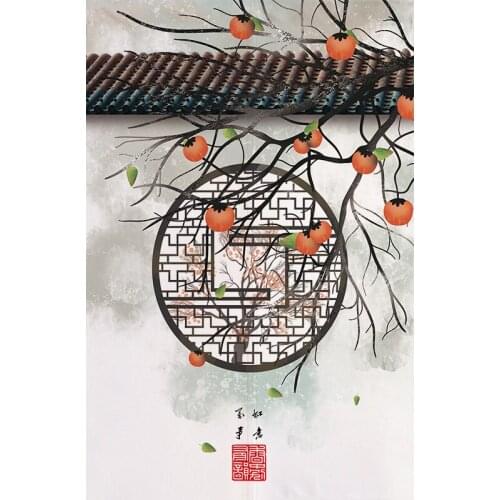 Cotton Linen Curtain Half Curtain Chinese Style Vintage Bedroom Home Decoration Partition Curtain Bathroom Curtain