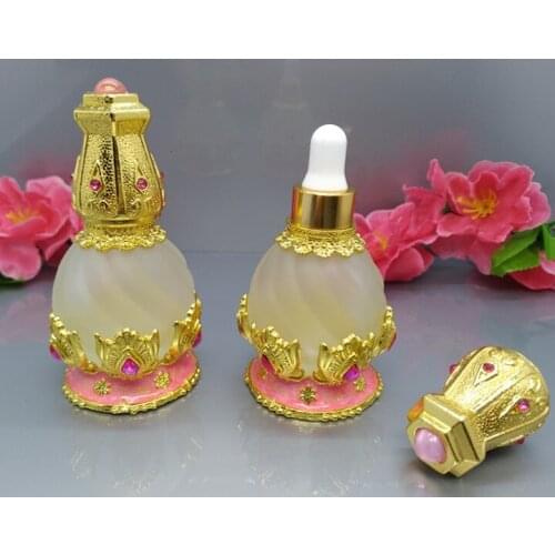18ml Perfume Refillable bottles,Beautiful Perfume Packaging Dubai e-liquid glass bottle with Dropper