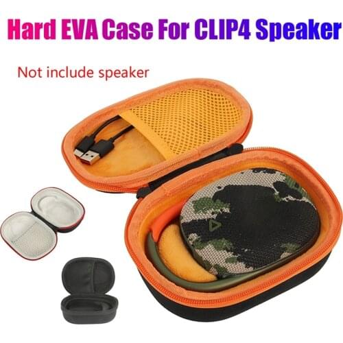 Hard EVA Case for JBL CLIP4 Speaker Travel Carrying Case Protective Cover Bag Anti-Fall Speaker Case