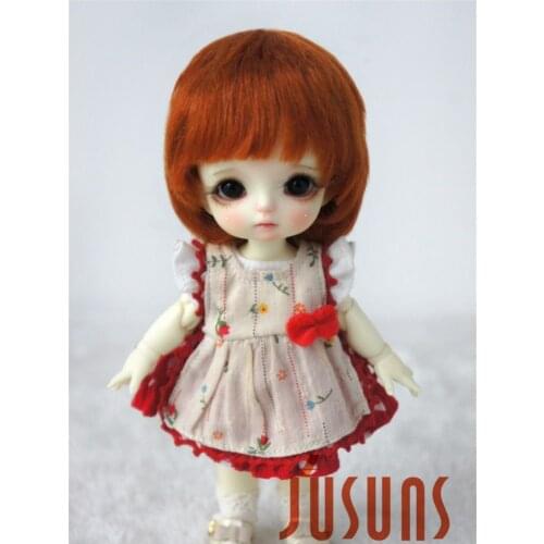 JD076 1/8 1/6 Fashion BJD mohair doll wigs 5-6inch 6-7inch Boy short cut wig Tiny doll hair fashion doll accessories