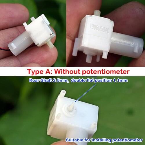 1pcs DC 1.5V-3V 714 Coreless Motor Worm Gear Motor Speed Reduction Reducer Miniature Steering Gear Gearbox NdFeB 360 Degrees