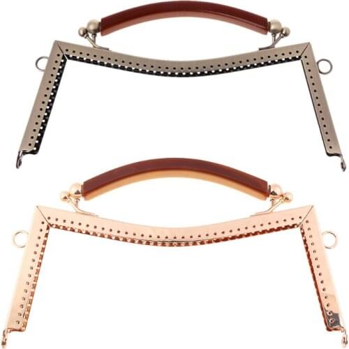 1PC Metal Frame Clasp Lock For Sewing Coin Purse Bag Accessories DIY 20.5cm