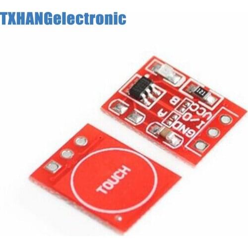 2PCS NEW TTP223 Capacitive Touch Switch Button Self-Lock Module