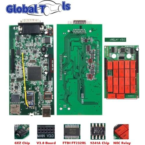 2017.R3 TCS Multidiag Pro 2016.R3 Keygen Car Diagnostic Tool V3.0 9241A Double Green PCB V3.0 Multidiag PRO Truck Scanner