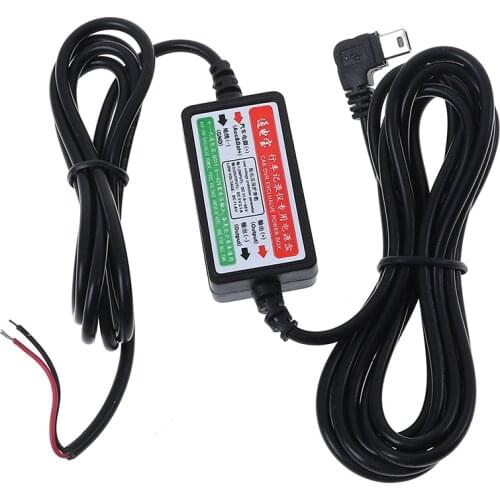 High quality Voltage Conversion Power Line Automobile Driving Recorder Car Auto Tachograph
