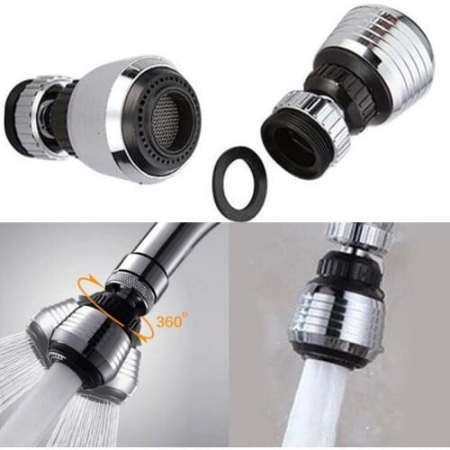 360 Rotate Water Faucet Bubbler Kitchen Faucet Filter Saving Tap Diffuser Bathroom Shower Head Filter Nozzle Water Saving Taps