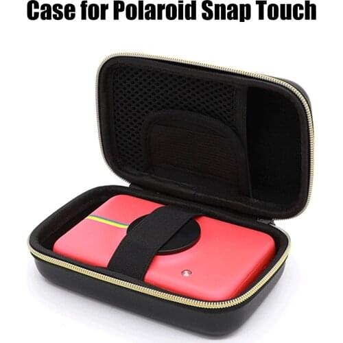 Besegad Camera Protective Bag Carrying Case Cover Box with Zipper for Polaroid Snap Touch Instant Print Digital Camera Black
