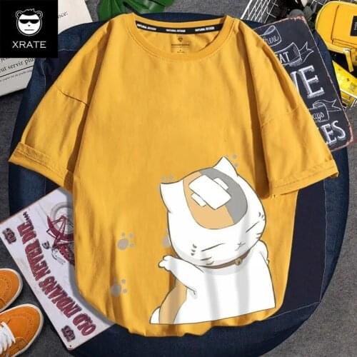 2021 34 Pattern Women Tshirts Pure Cotton Harajuku Tops Tee Ulzzang Japanese Style Cartoon Print Unisex Cartoon T-shirts Summer