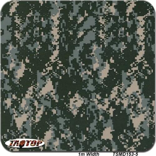 TAOTOP153-5 1m *10m Popular Camo Design hydrographic printed film aqua print film water transfer dipping printing