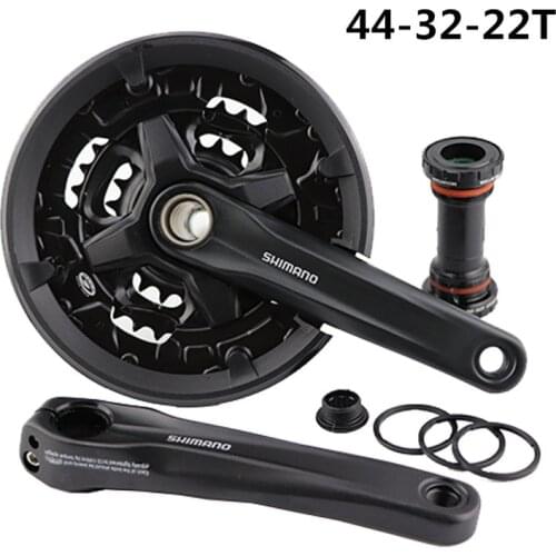 Mountain Bike 3-Piece Crankset 170mm 3x9-speed Chainwheel with BB-MT500 Bicycle Parts