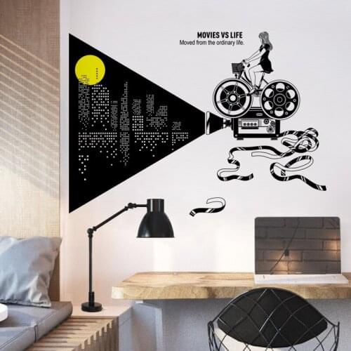 Creative Wall Stickers Bedroom Living Room Decoration Personalized Waterproof Wallpaper Furniture Wall Decal House Decoration