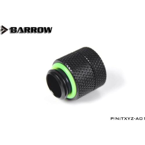 Barrow TXYZ-A01, 13mm Male To Female ExtenderRotary Fittings, G1 / 4 Male To Female Water Cooling Fittings