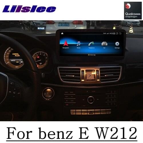 Liandlee Car Multimedia Player NAVI Wireless CarPlay For Mercedes Benz MB E Class W212 2009~2016 NTG Car Radio GPS Navigation
