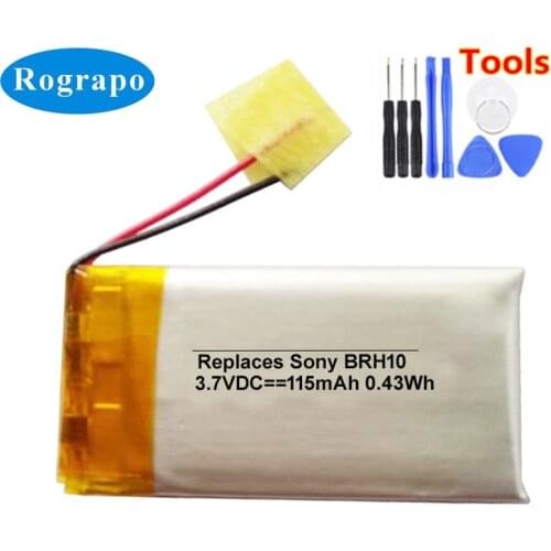 New AHB291634 Battery For Sony BRH10 Accumulator 115mAh Full Replacement Batterie 2-wire+tools