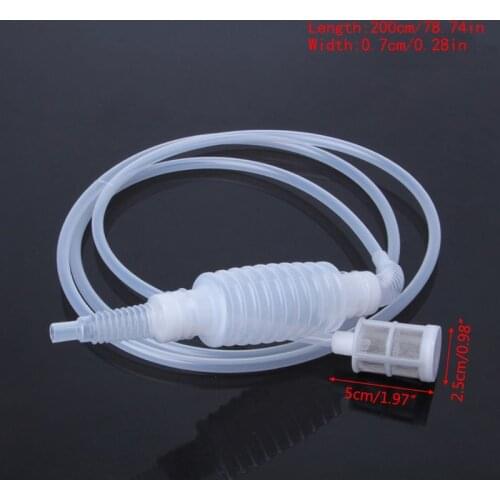 Plastic Homemade Wine Brew Syphon Tube Pipe Knead Siphon Filter Beer Making Tool