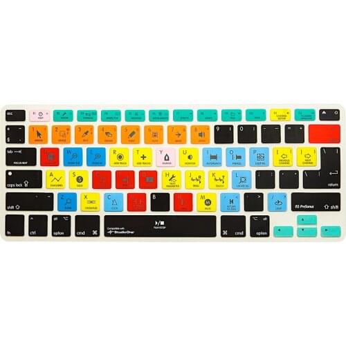 Silicone Keyboard Cover Skin For iPhone iMac Studio One Shortcut For iPhone iMac ,Macbook Pro Air 13 15 KC