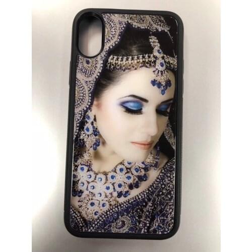 DHL 50pcs/Lot For Iphone 12 Mini 11 PR0 MAX XR X Blank 2D Sublimation soft rubber Silicon TPU+PC cover with plates Tempered Glas