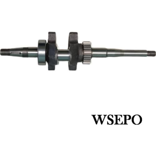Chongqing Quality Crankshaft With Output Thread Dia. 10mm fits CHINA MODEL 152F 154F 2.5HP 3HP Gas Engine used for Water Pump