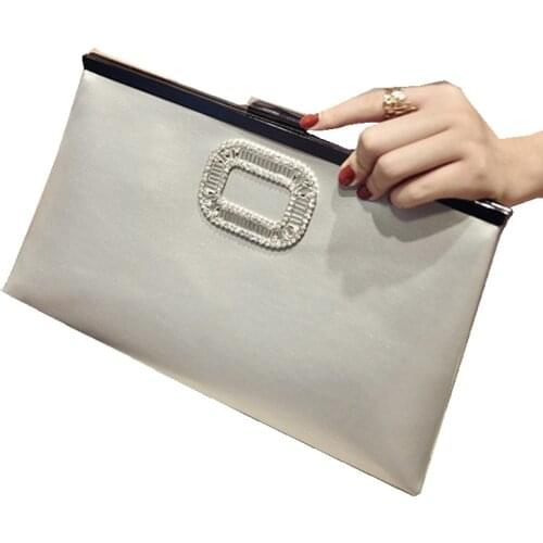 Women chain bag large capacity female clutch bag fashion envelope purse 2017 ladies handbag female shoulder bags Crossbody bags