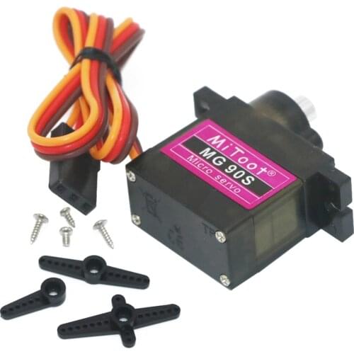 MG90S 9g Metal Gear Digital Micro Servos Upgraded SG90 For Vehicle Helicopter Boart Car Truck Buggy Clawer Toys