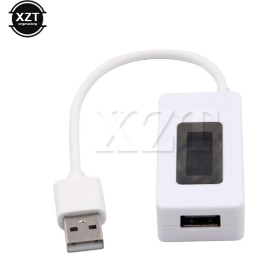 Newest LCD USB Voltage Current LED Charger Tester Capacity Detector Power Supply Bank 1Pcs