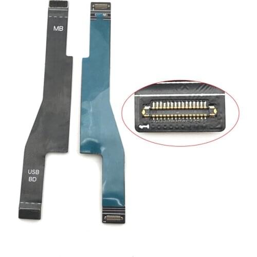 10PCS/LOT LCD Charge connect For zenfone3 lase ZC551KL LCD Mainboard Display Connector Accessory Parts Flex Cable