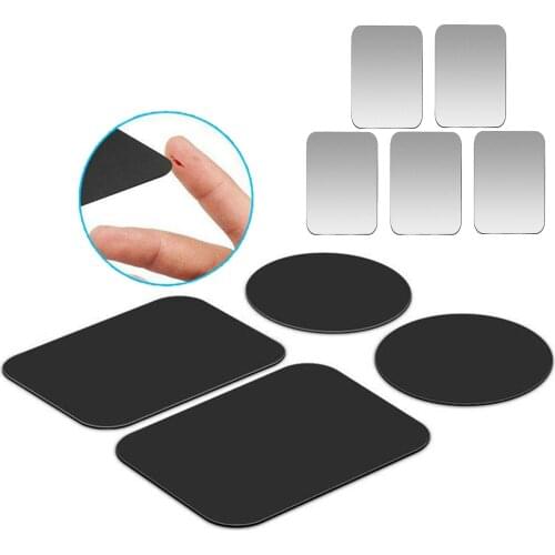 5x Universal Magnetic Aluminum Plate Sheet Disk Tablet Holder Air Vent Mount