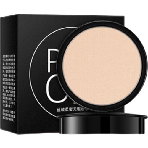 Velvet Face Makeup Powder Waterproof Loose Powder Soft Honey Compact Make up Skin Oil Control Finish Setting Powder