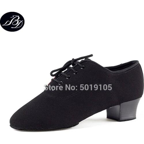 Free shipping BD Mens Latin Dance Shoes 417 Canvas Split Sole Professional Dancesport Shoes Ballroom Dance BD dance shoes