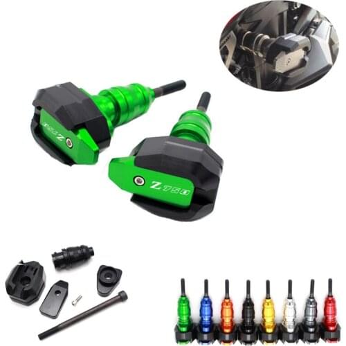 For KAWASAKI Z750 Z750R 2007-2012 2011 2010 Motorcycle Falling Protection Frame Slider Fairing Guard Anti Crash Pad Protector