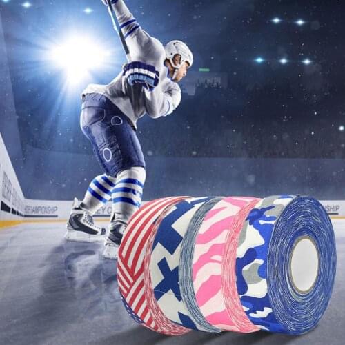Hockeytape Ice Hockey Transparent Sports Tape High Stick Non Slip Ball Club Elbow Golf Safety Cotton Enhances Ice Field Tape