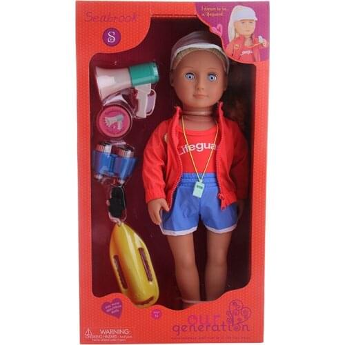 Doll Clothes Realistic Handmade DIY Sports Clothes Set Fit 18 Inch American Doll & 43 Cm Born Doll For Generation Baby Girl`s