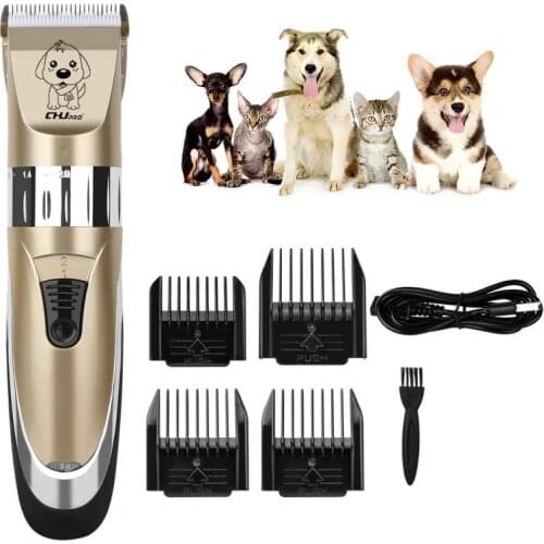 CHJPRO Teddy Cat Shaving Dog Hair Pet Electric Professional Pet Dog Cat Special Hair Trimmer Grooming Clippers Scissor Cutter