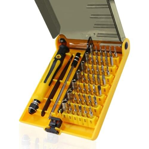 New 45 in 1 Mini Precise Screwdriver set Pocket Tools for Repairing Cell Phone DIY Mobile Phone Tool Set