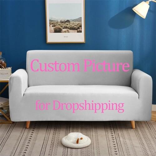 Custom Cartoon Film Anime Game Stretch Sofa Cover Personalized Design Household Gift Living Room Bedroom Decoration Dropshipping