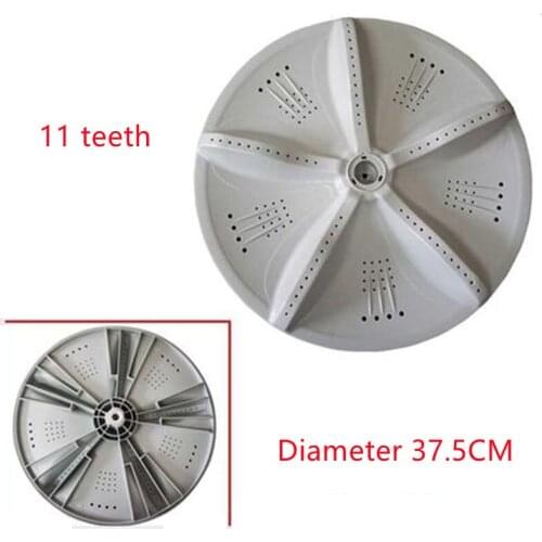 Washing machine pulsator 375mm 11 teeth ultra durable plastic washer repair spare parts for home improvement B-14
