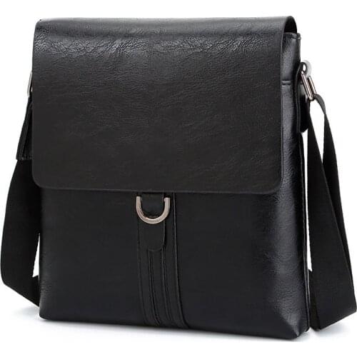 Bags for Men Pu Leather Crossbody Bags Small Bag Fashion Mens Bag Vintage Bag Cover Messenger Bags Business Shoulder Bags 2021