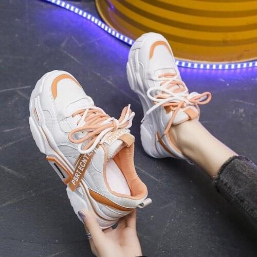 Pop Niceall-match Mesh Breathable Running Shoes Lightweight and High Wear-resistant Fashion Casual Womens Shoes Platform Shoes