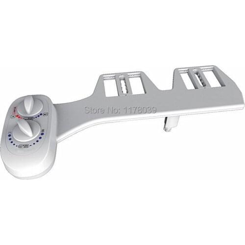 Hot and cold water mechanical type retractable single nozzle bidet spray,Non electric Feminine washing butt/ass bidet,J17148