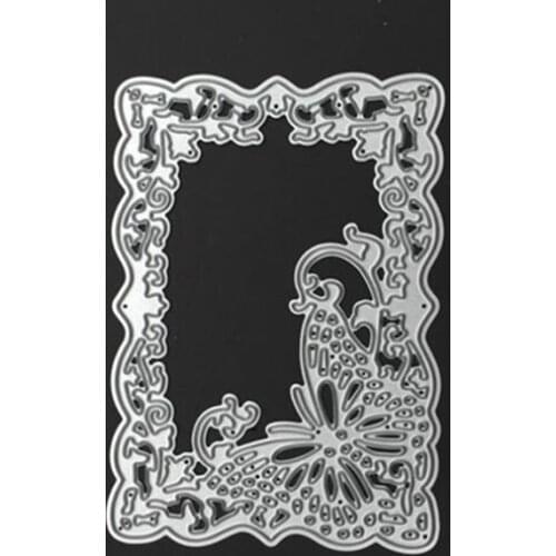 YLCD483 Butterfly Frame Metal Cutting Dies For Scrapbooking Stencils DIY Album Paper Cards Decoration Embossing Folder Die Cuts