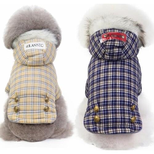 2019 Winter Pet Dog Clothes Super Warm Jacket Thicker Cotton Coat Waterproof Small Dogs Pets Clothing For French Bulldog Puppy