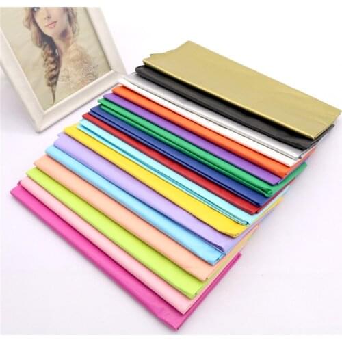 10sheets/pack Clothing Flower Packaging Paper Wine Florist Supplies Wrapping Tissue Craft Single Color Bouquet Gift DIY Handmade