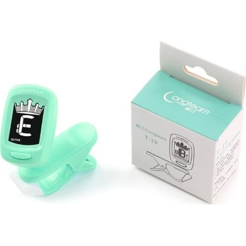 A5KC Clip-On Tuner Electronic Tuner Acoustic for Guitar, Bass, Violin, Ukulele, Fast & Accurate