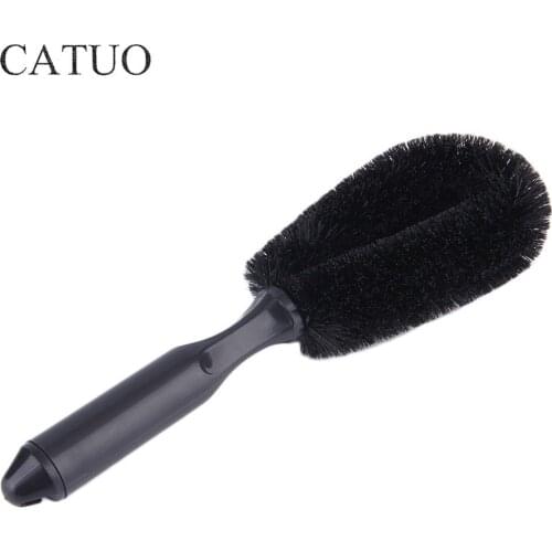 Car Motorcycle Wheel Tire Rim Scrub Brush Hub Clean Wash Useful Brush Car Truck Motorcycle Bike Washing Cleaning Tools