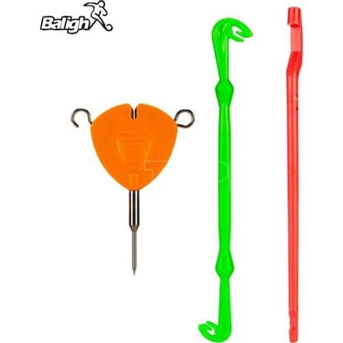 Balight 4 in 1 Fishing Knot Puller Tool Multi Puller Tool for Rig Making Method Feeder Fishing Carp Terminal Tackle Accessories