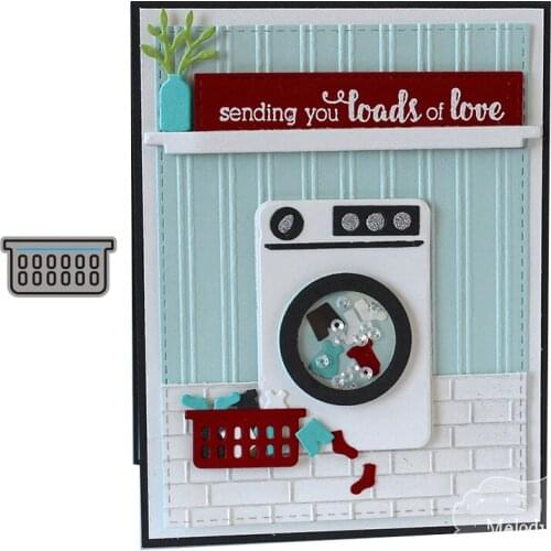 CH laundry basket Metal Cutting Dies For Scrapbooking DIY Cards Stencil Paper Craft Handmade Album