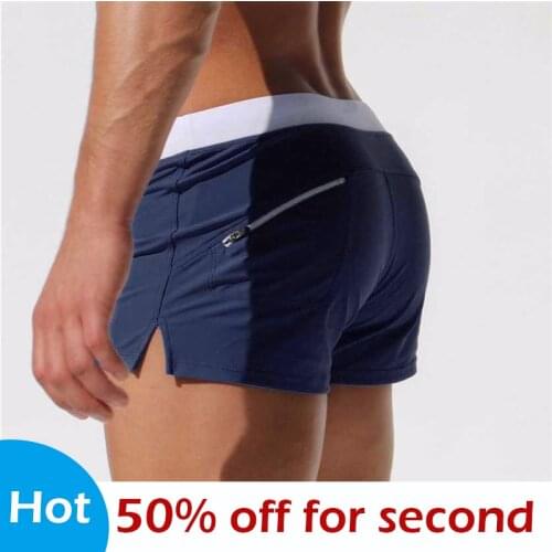 2021 New Swimwear Wen Swimsuit Sexy Swimming Trunks Sunga Hot Mens Swim Briefs Beach Shorts Mayo Sungas De Praia Homens S-2XL