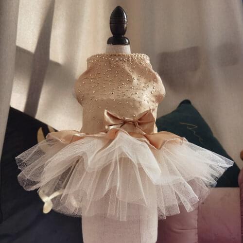 Summer Pet Clothes Wedding Dog Dress For Dogs Skirt Summer Princess Dog Dresses Clothes For Dogs Skirts York Pet Chihuahau Dress