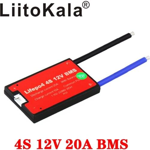LiitoKala 12V 24V 36V 48V PCM/PCB/BMS for 3.2V LiFEPO4 3.7V LiNCM LI ion Lithium battery pack 18650 Lithiun Ion Battery Pack