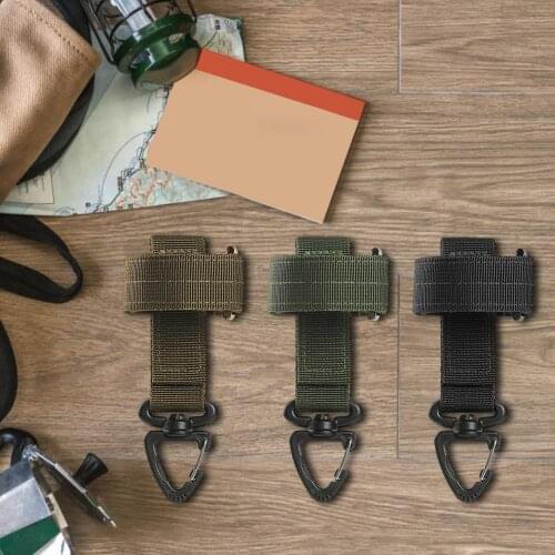Multi-purpose Glove Hook Military Fan Outdoor Tactical Gloves Multi-purpose Storage Buckle Outdoor Climbing Rope Buckle